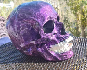 Sale💥DEEP PURPLE METALLIC SKULL