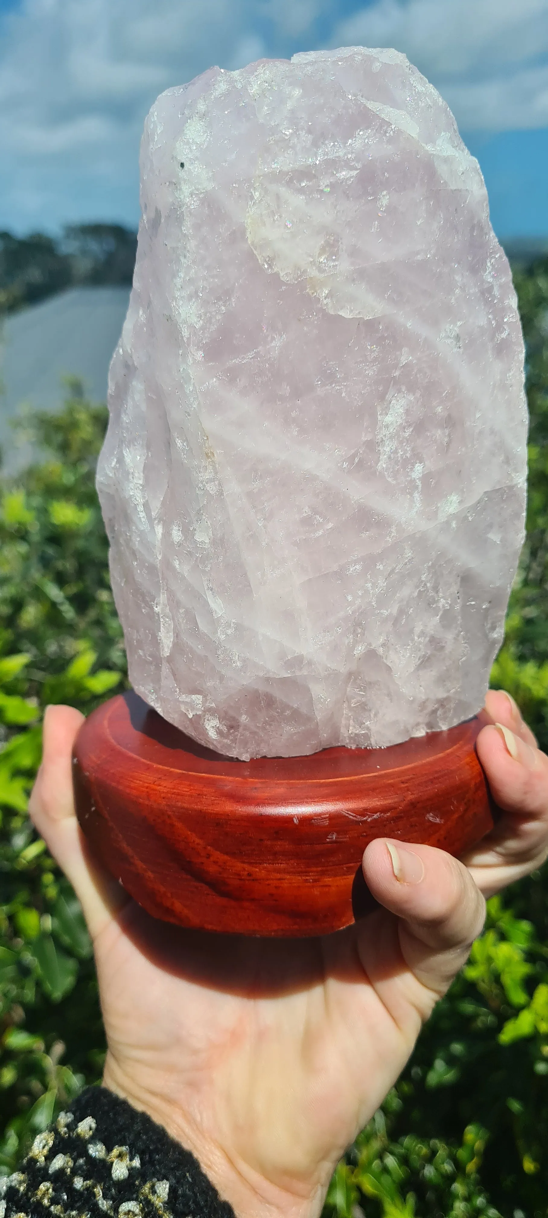 Sale🔥ROSE QUARTZ LAMP number 2