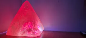 Sale💥TINSEL PYRAMID LAMP-Made by me