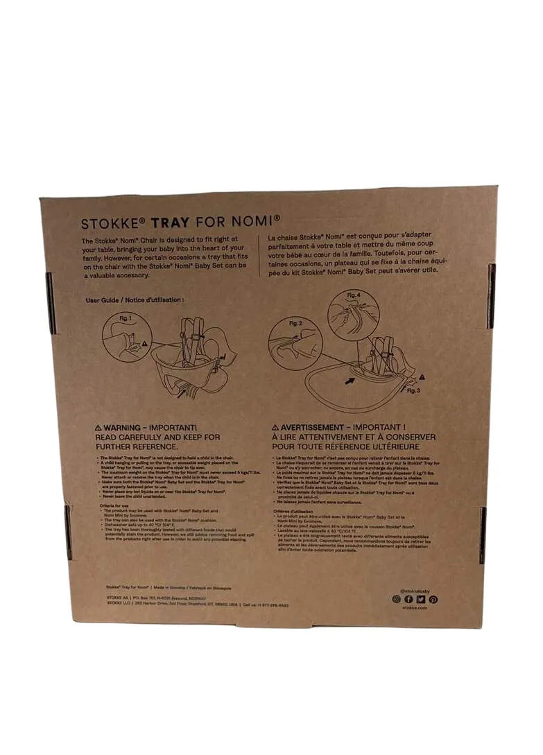 Stokke Tray For Nomi, Black