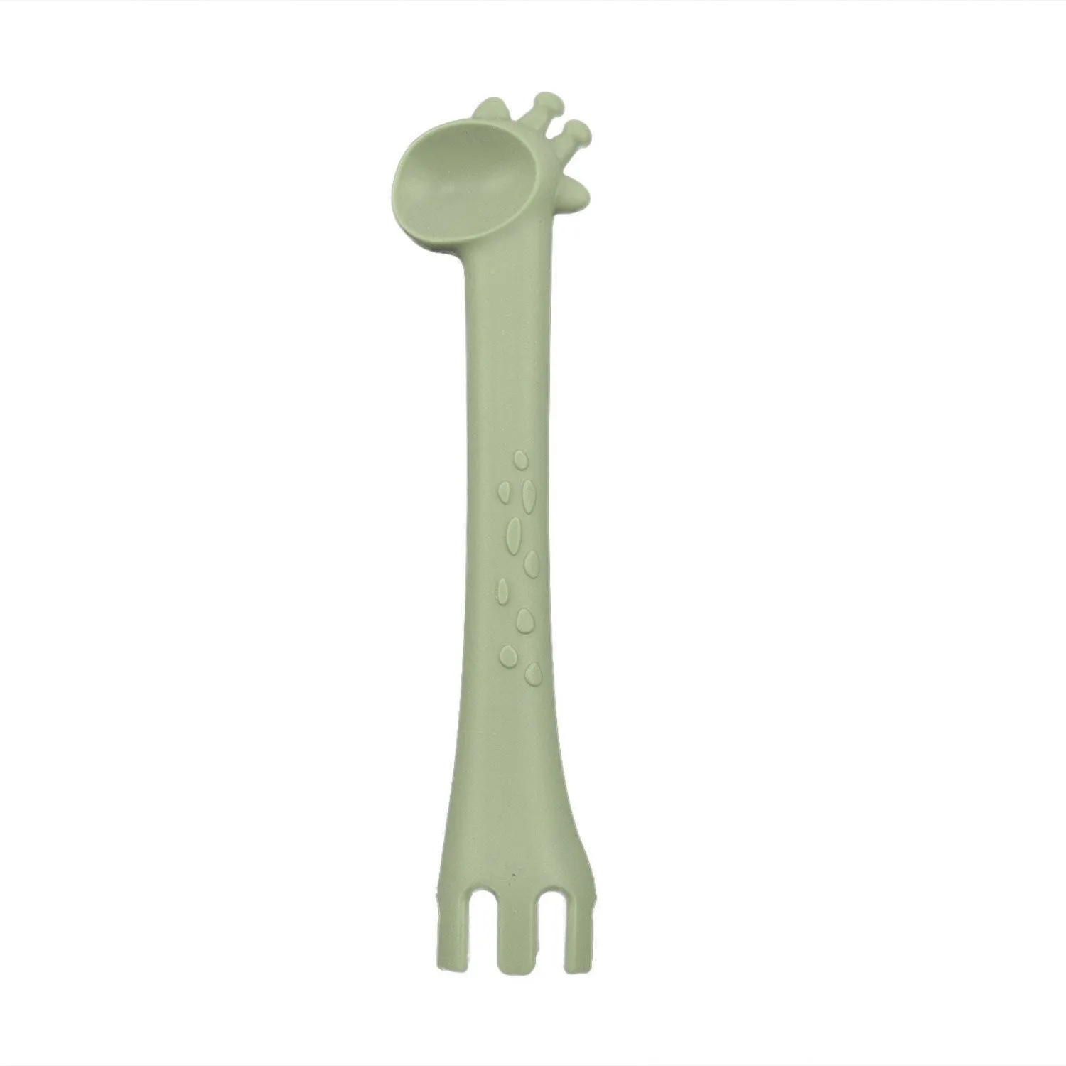 Tiny Tot Green Beginner Spoon Silicone