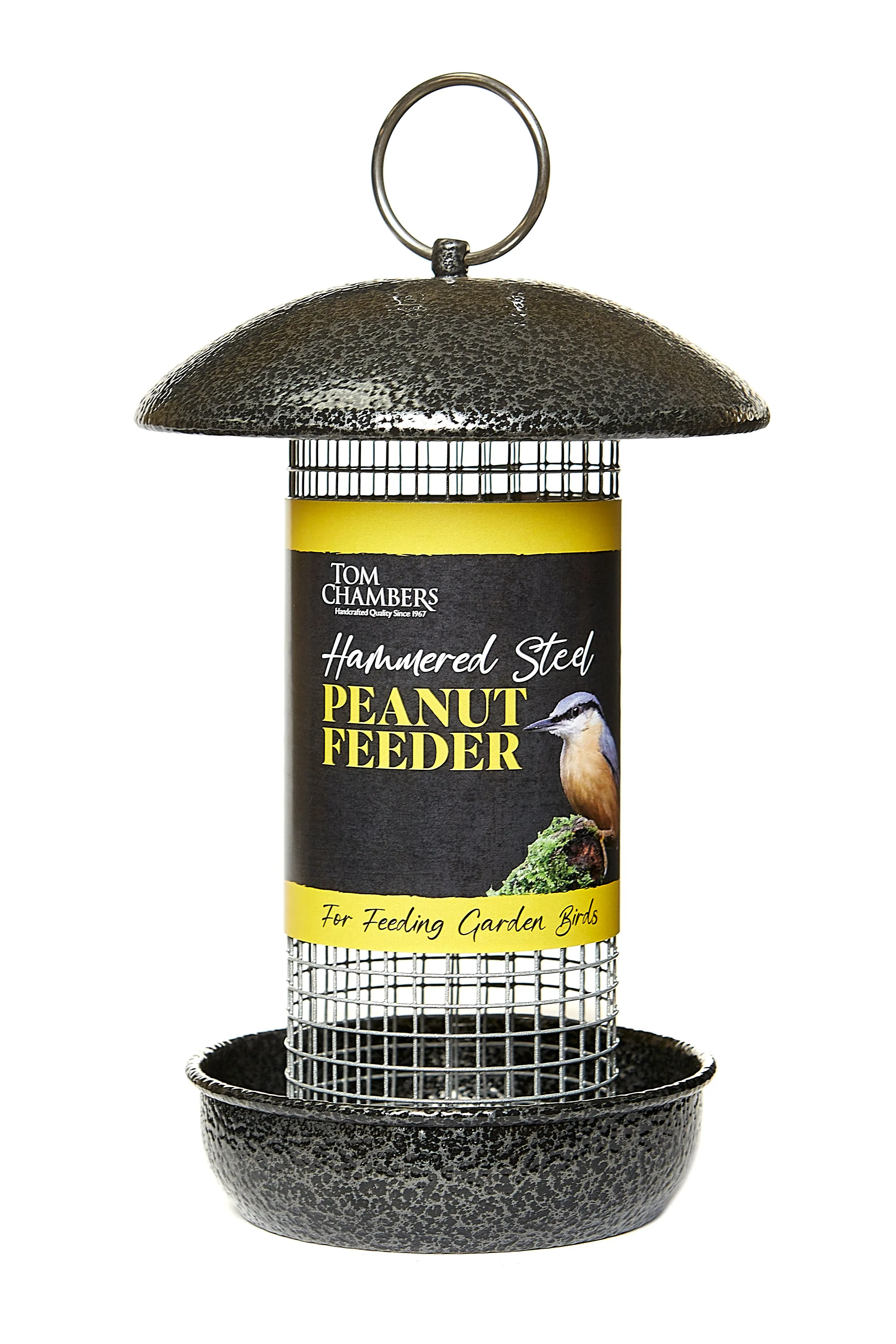 Tom Chambers Hammered Steel Peanut Feeder