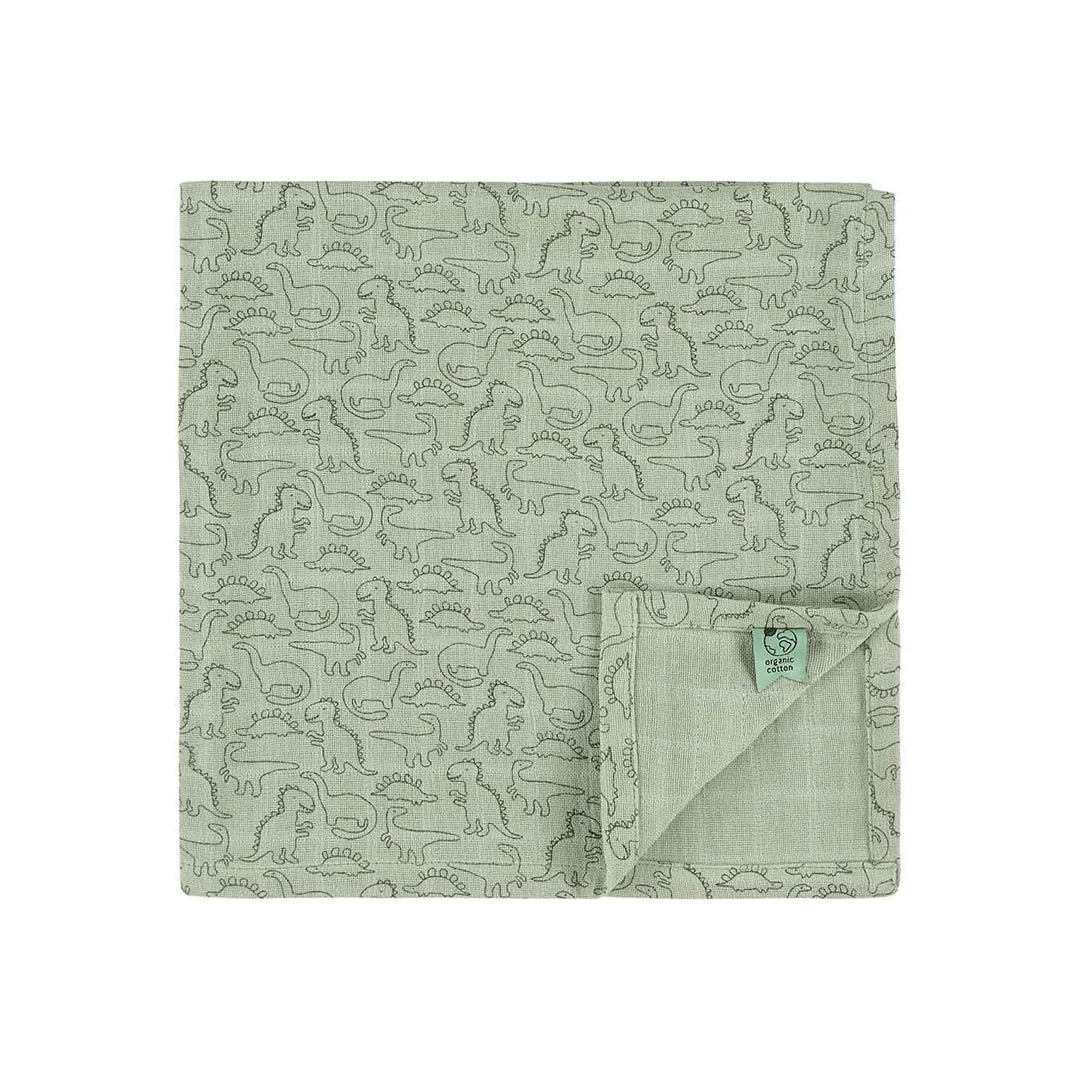 Trixie Muslin Cloths 3 Pack Mix - Daring Dino