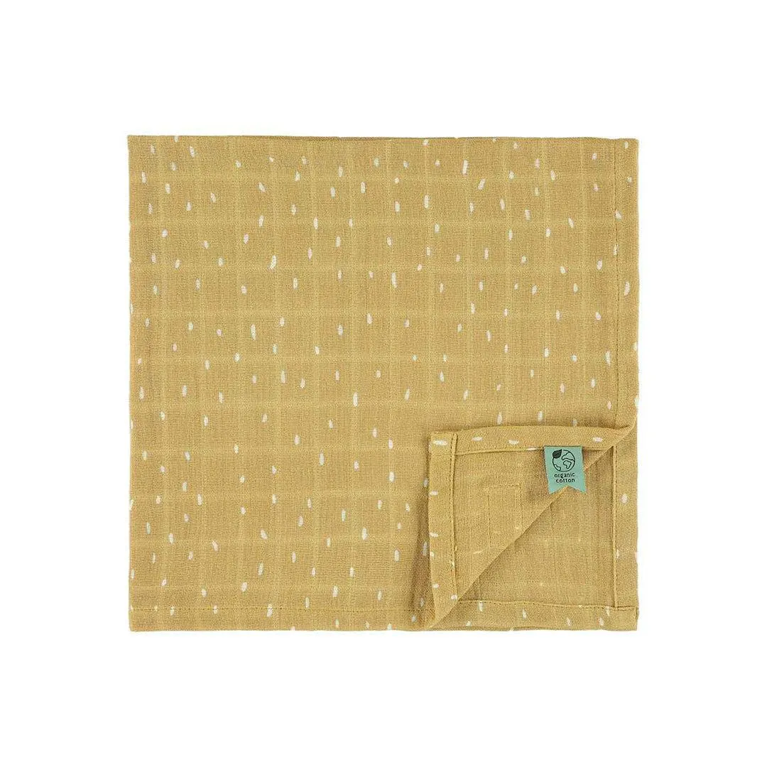 Trixie Muslin Cloths 3 Pack Mix - Lively Lion