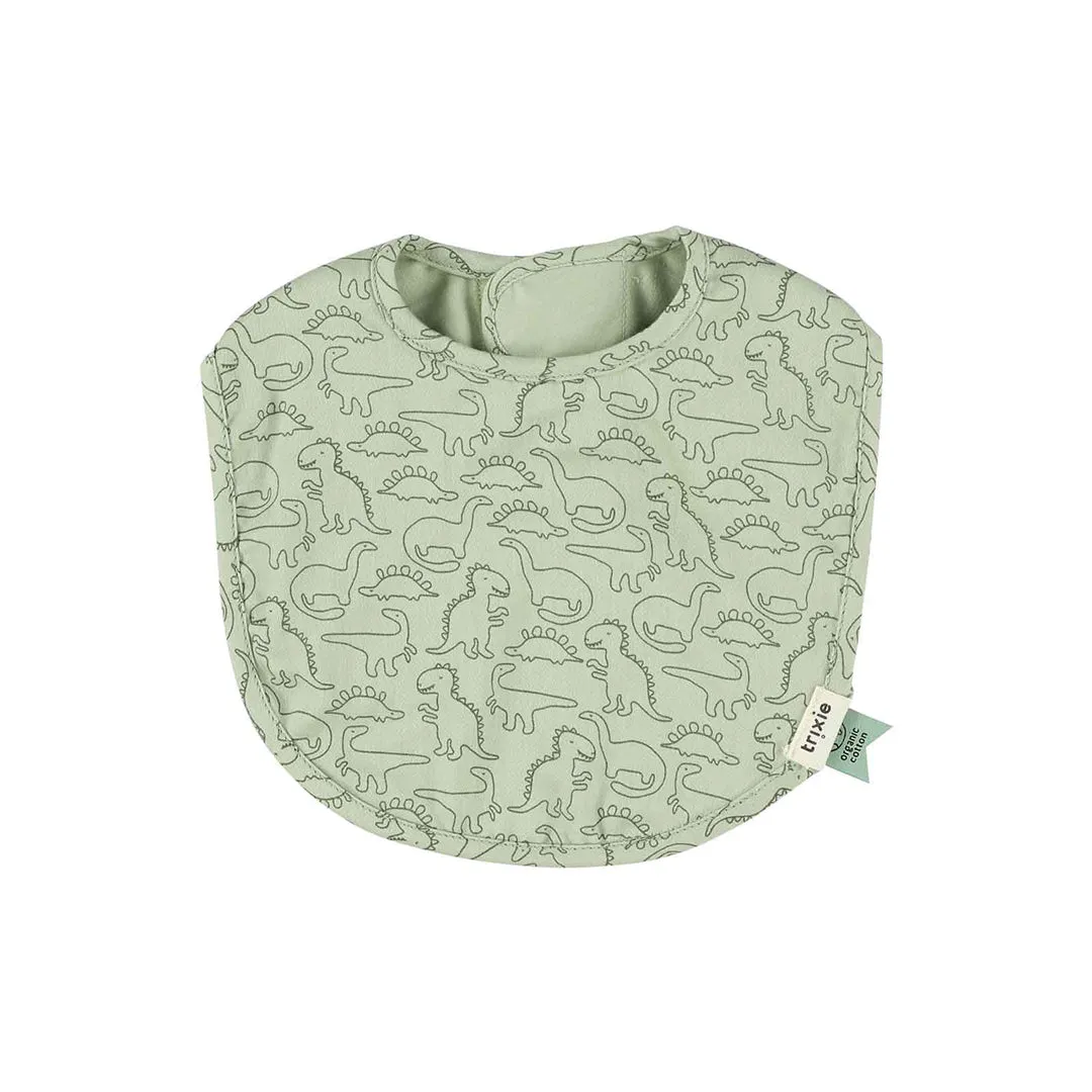 Trixie Newborn Bib 2 Pack Mix - Daring Dino