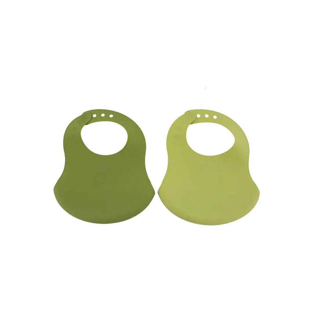 Trixie Silicone Bibs 2 Pack - Mr. Dino