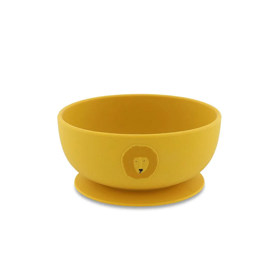 Trixie Silicone Bowl With Suction - Mr Lion