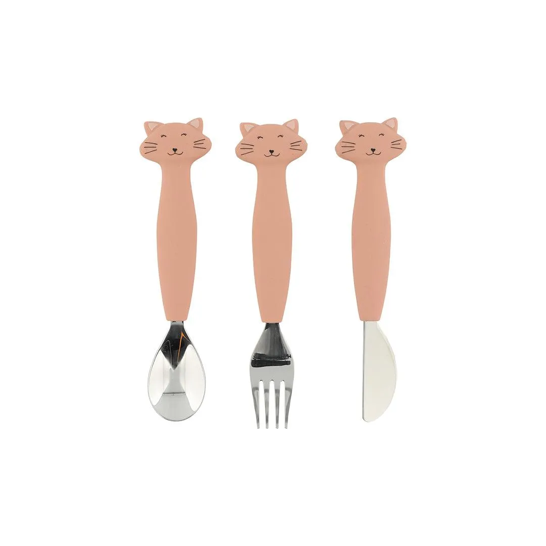 Trixie Silicone Cutlery Set - 3 Pack - Mrs Cat