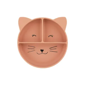 Trixie Silicone Divided Suction Plate - Mrs Cat
