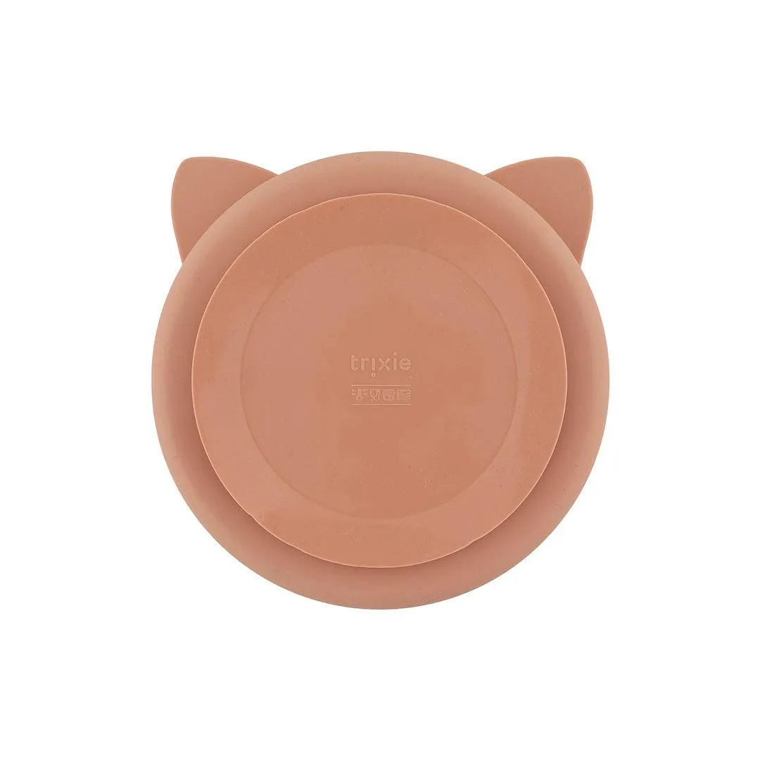 Trixie Silicone Divided Suction Plate - Mrs Cat