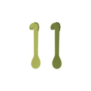 Trixie Silicone Spoon - 2 Pack - Mr Dino