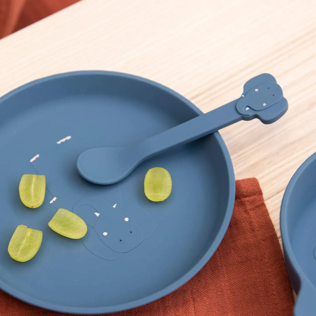 Trixie Silicone Spoons - Mrs Elephant - 2 Pack