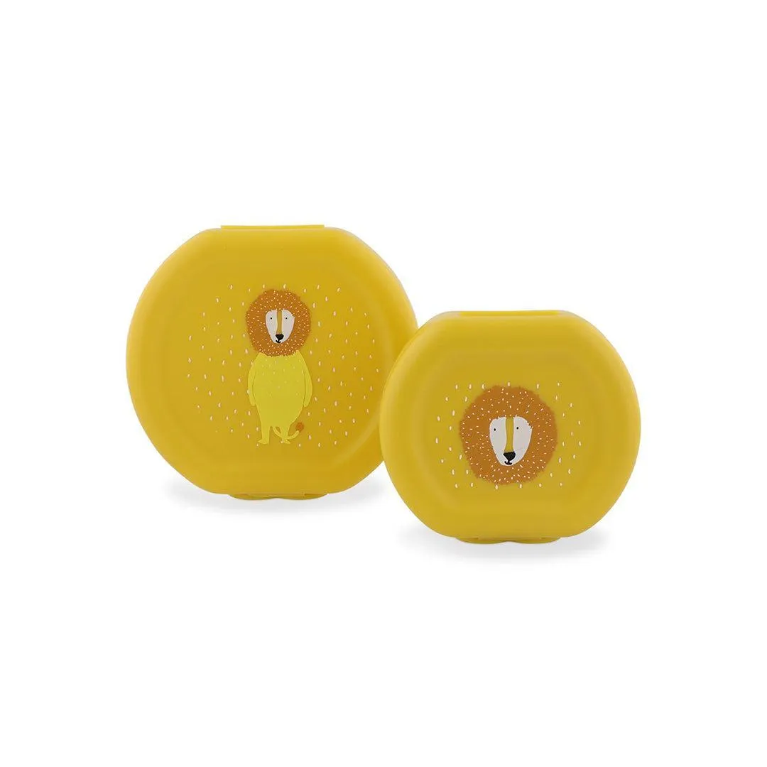 Trixie Snackbox with Clip - 2pcs - Mr. Lion