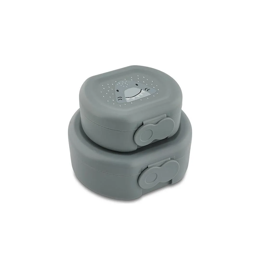 Trixie Snackbox with Clip - 2pcs - Mr. Shark