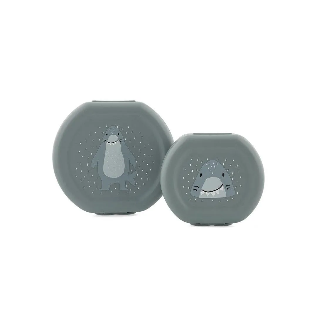 Trixie Snackbox with Clip - 2pcs - Mr. Shark