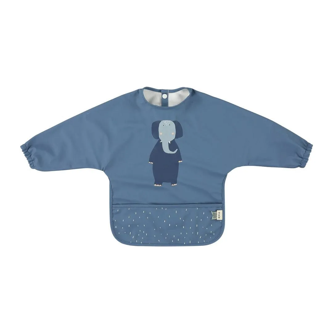 Trixie Waterproof Long Sleeve Bib - Mrs Elephant