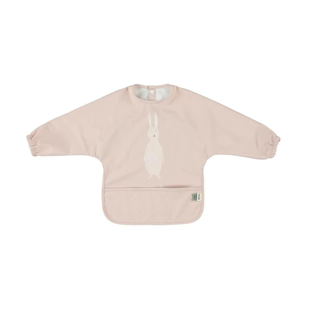 Trixie Waterproof Long Sleeve Bib - Mrs. Rabbit