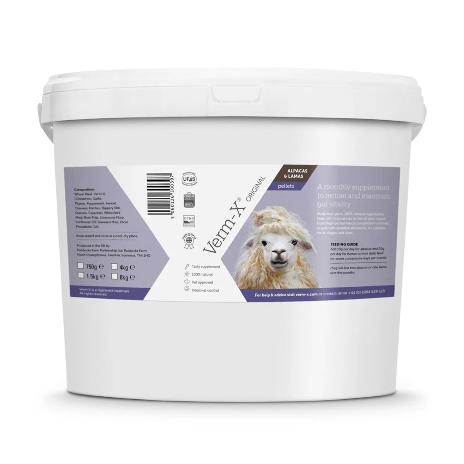 Verm-X Original Pellets for Alpacas & Llamas