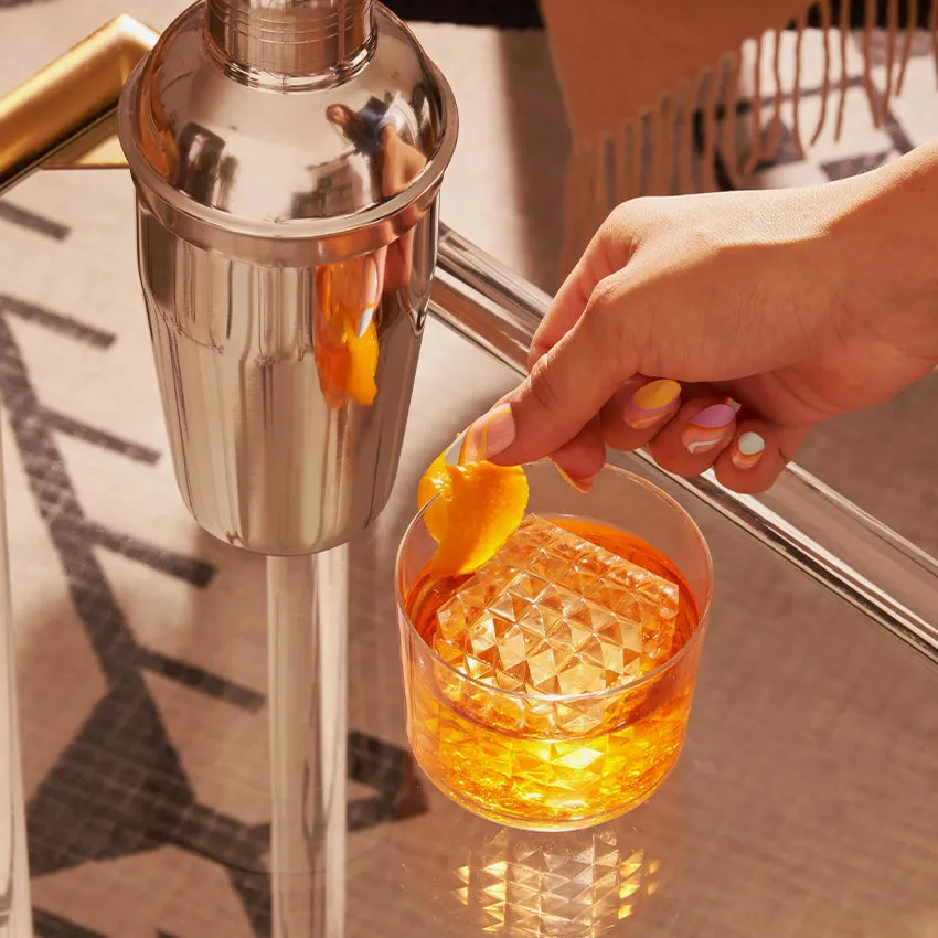 W&P | Cocktail Art Silicone Single Ice Cube Tray - Prism