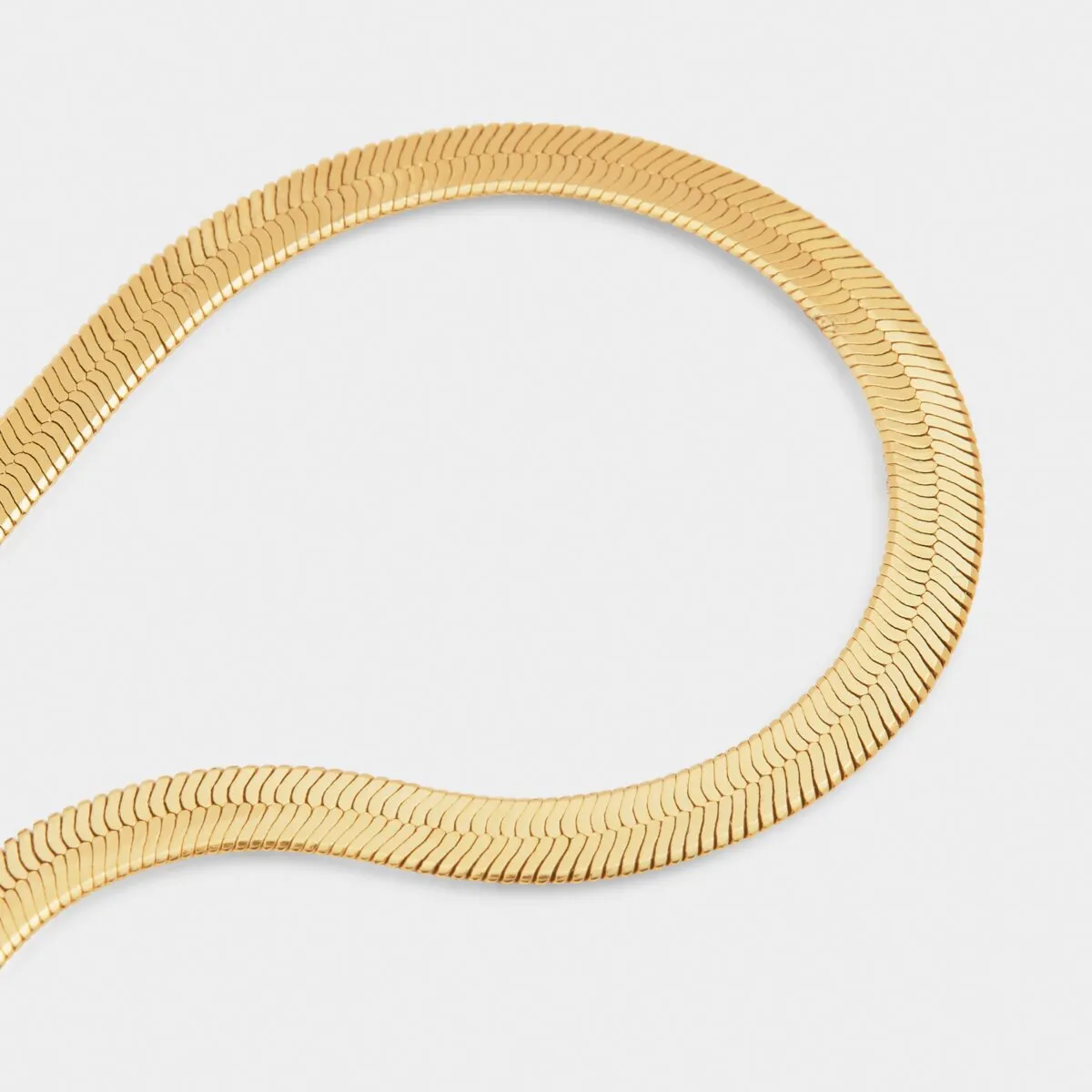Waterproof Ciana Snake Chain Bracelet | Gold Plated