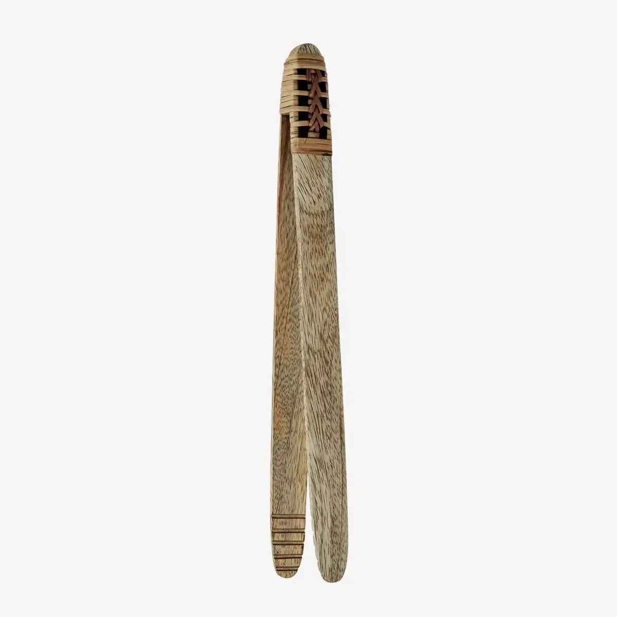Wooden Tongs with Cane