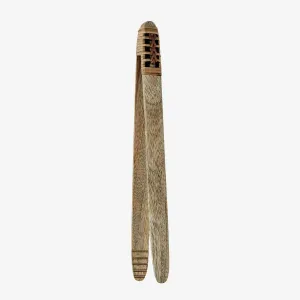 Wooden Tongs with Cane